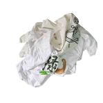 2kg/bale White T Shirt Rags