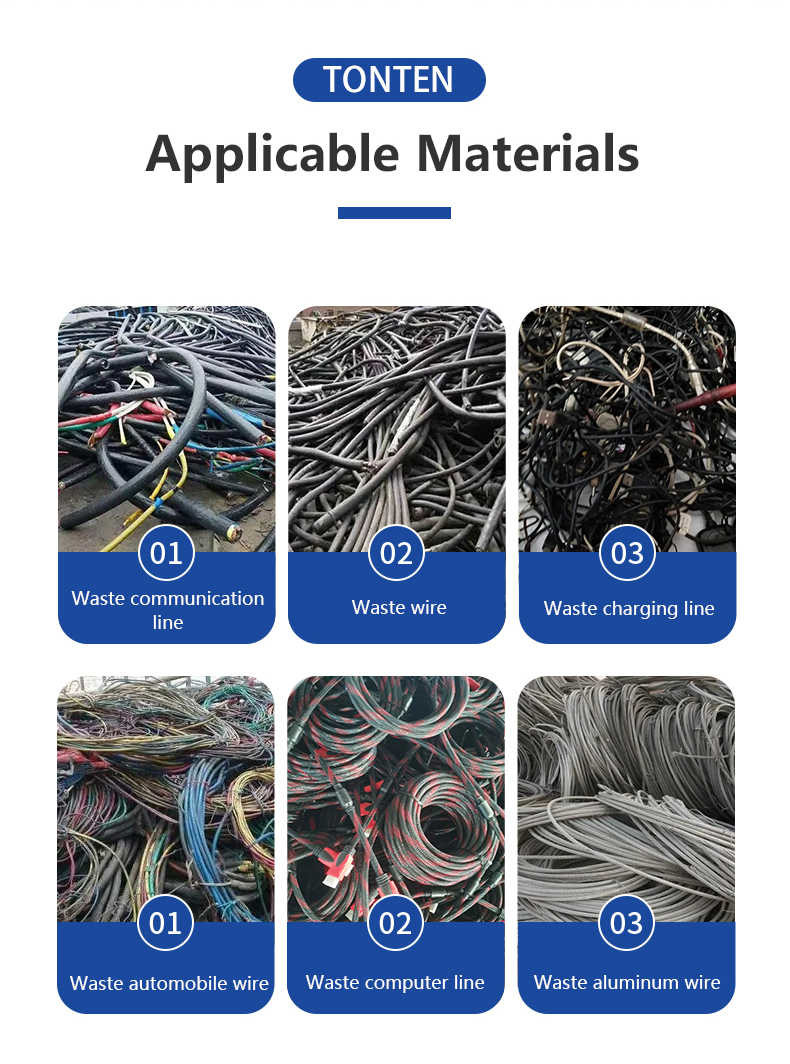 Scrap Wire Recycling Copper Line Circuit Board Copper Rice Machine