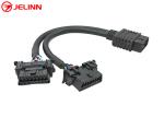 OBD2 Splitter Y Cable With 16-core 20AWG Thick Wires for Kia Hyundai Dodge Jeep
