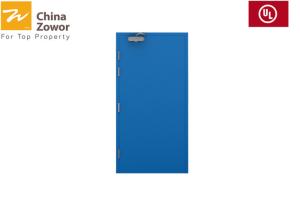 Quality 6 Panels White Painted Swing Fireproof Metal Doors wholesale