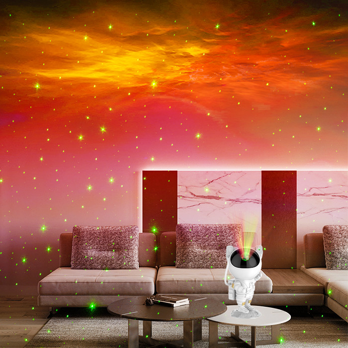 ABS PC PVC Astronaut Galaxy Star Project Lamp Nebula Durable