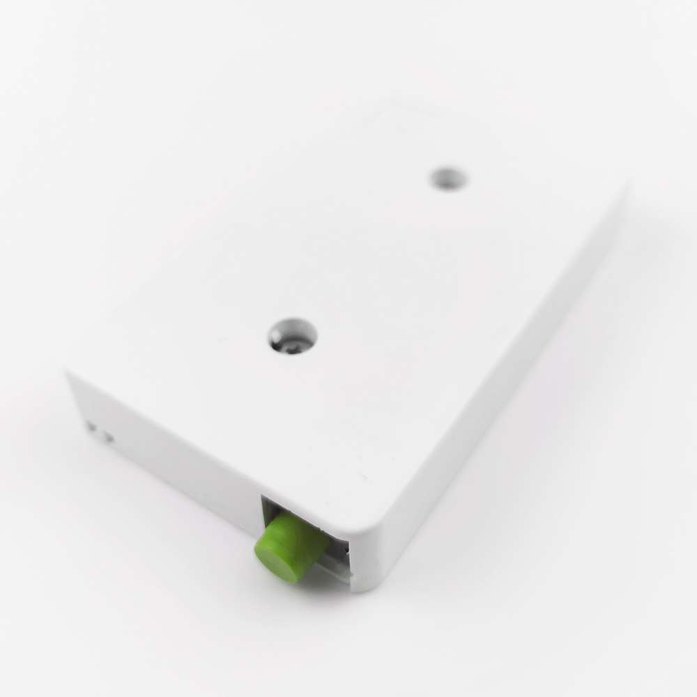 Wall Mounted 2 Cores FC APC Plastic Fiber Optic Faceplate Socket Panel for Indoor
