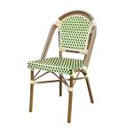 Wicker French Rattan Garden Chair Vintage Restaurant Cafe Bistro Dining Chair