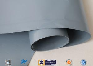 Quality 100cm Width PVC Coated Fiberglass Cloth For Fire Resistant / Waterproof Air Duct wholesale