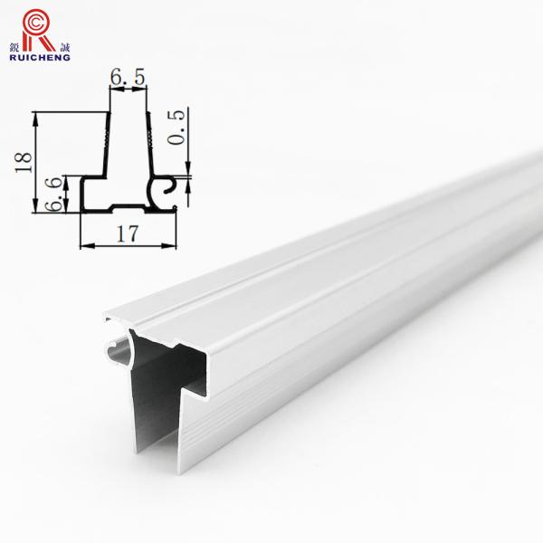 OEM Aluminum Extrusion Profile Silver Aluminum Frame Profile For Whiteboard