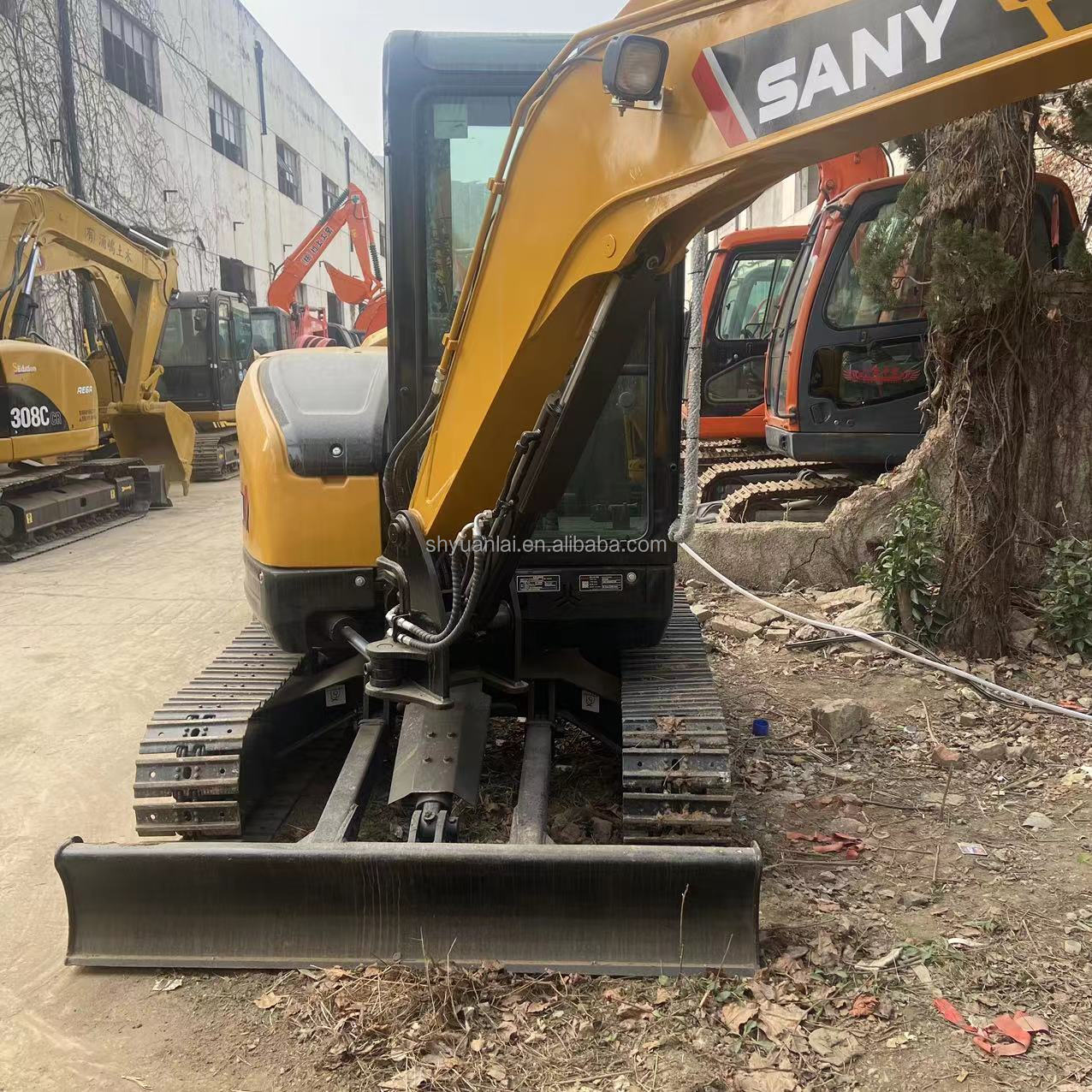 Mini used excavator SANY35 used digger 3.5ton original paint low price used excavators