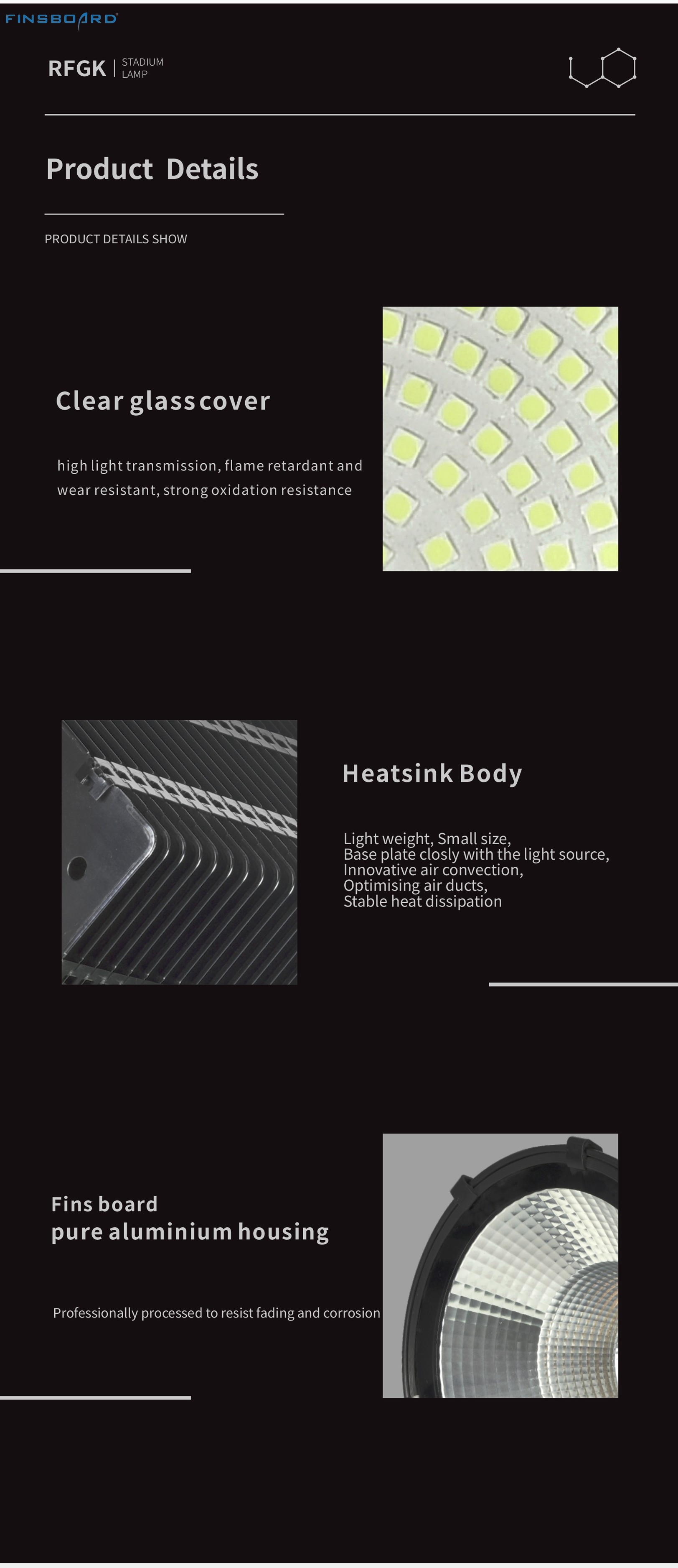 IP65 Tower Crane Lights Industrial High Bay Lighting AC85-265V