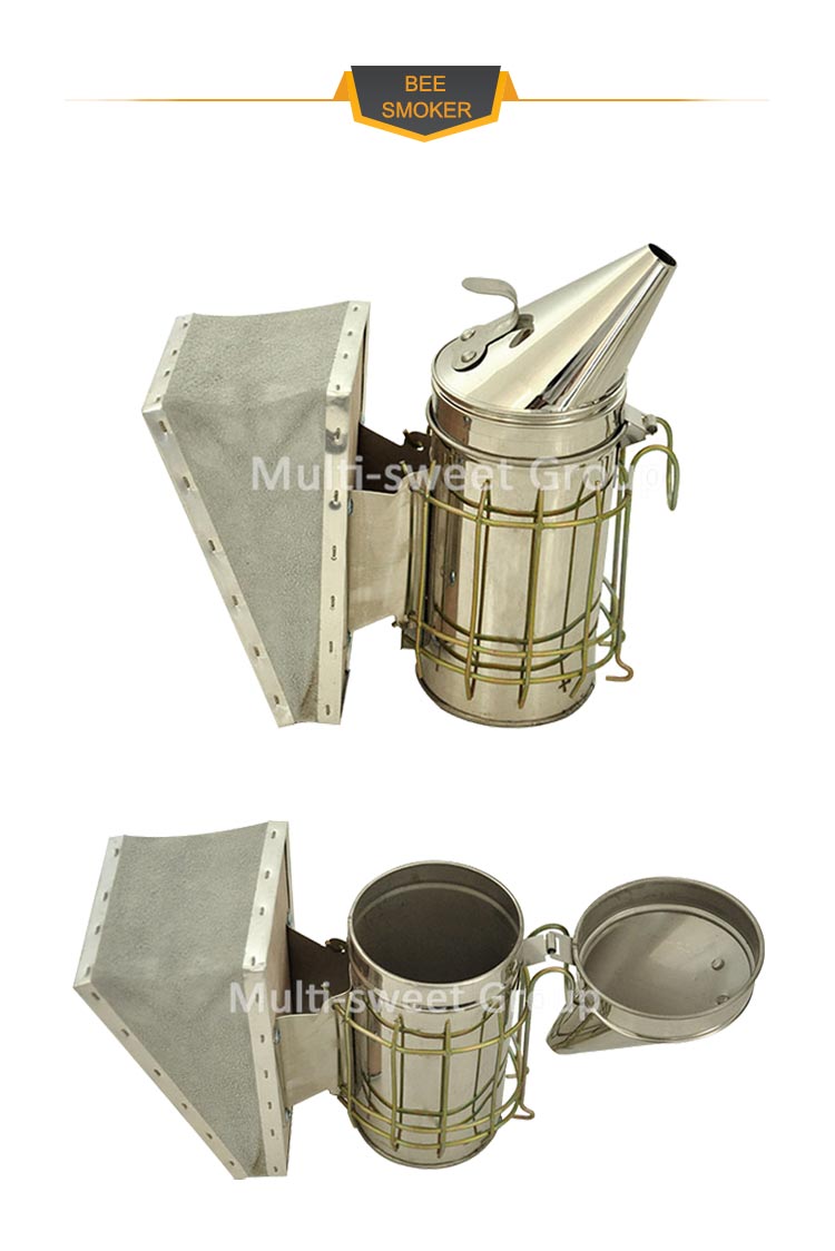 Manual 19.3cm Barrel Height American Medium Bee Smoker