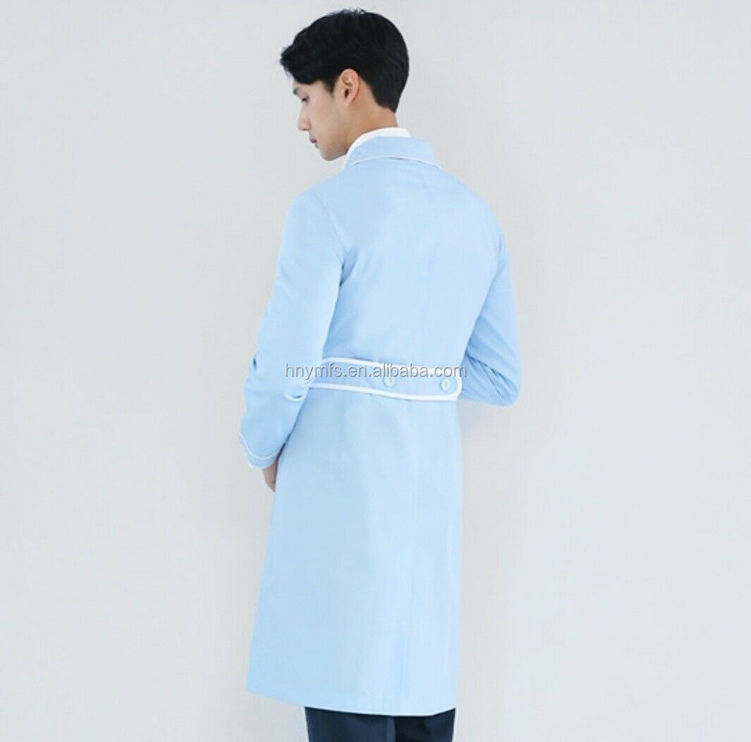 Hot Sale Coverall Doctors Long Coats Hospital Dress Doctor