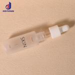 1oz 30ml PET Plastic Bottle Luxury Push Button Dropper Bottle Clear Scrub For