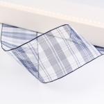 6mm-38mm Plaid Polyester Organza Ribbon for Flower Chocolate Gift Packing