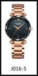 Mineral Glass Quartz Ladies Watch Quartz Stainless Steel Watch KINYUED