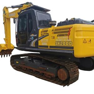 Quality Used Japan original Kobelco SK200D excavator sk210 75 120 130 135 140 350-8 21ton hydraulic crawler excavator for sale wholesale