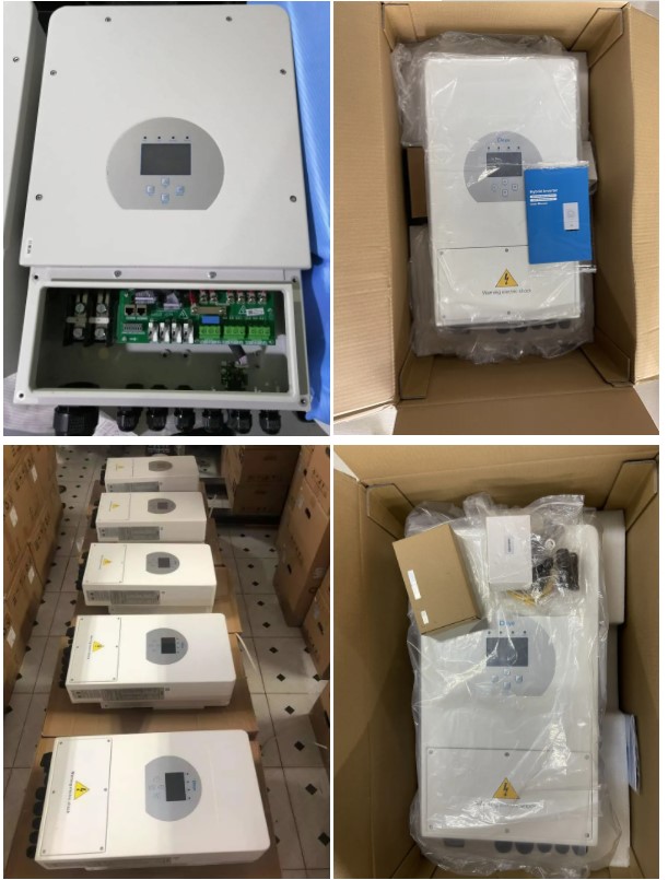 Custom 10kw 60v Hybrid Solar Inverter 40-60V Battery Voltage 2 Times Peak Power