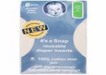 Reusable Baby Cloth Diapers Inserts 6 Pack Baby Cotton Nappies OEM/ODM Available