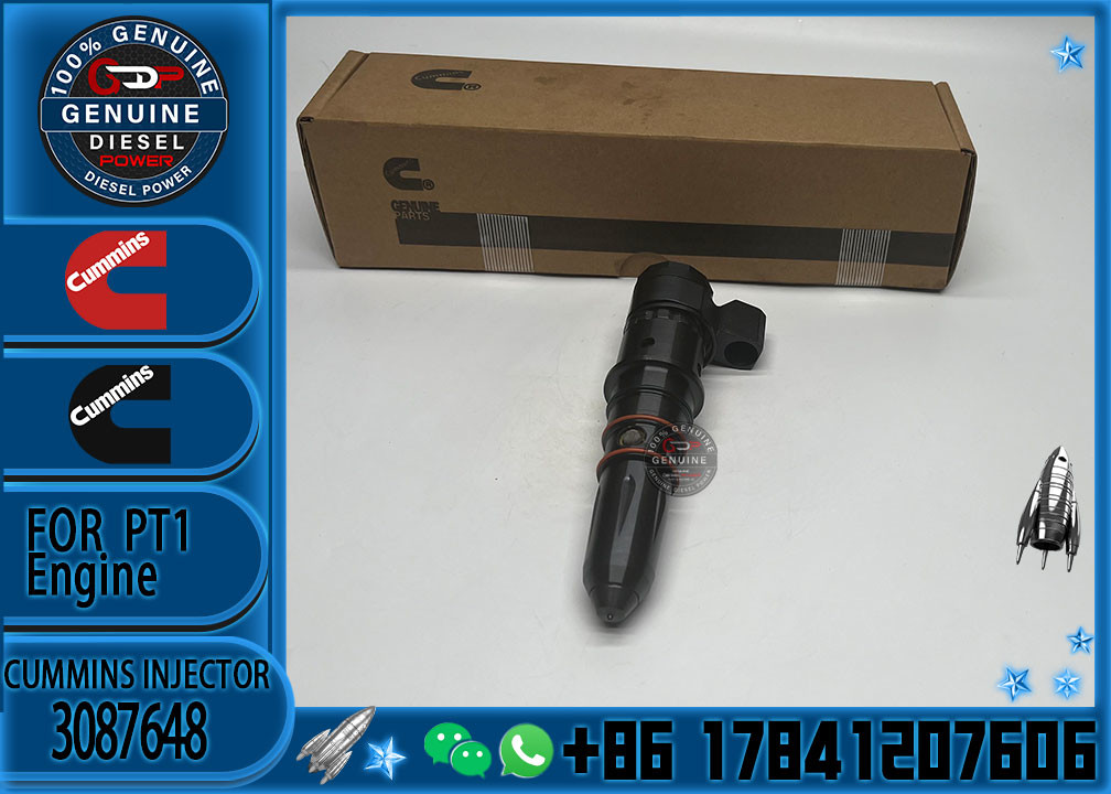 Original M11 QSM11 diesel machinery engine parts 3087648 3087648 Injector for cummins