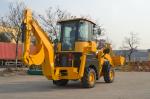 37w 3.4 Ton Road Construction Machinery Hydraulic Backhoe Loader