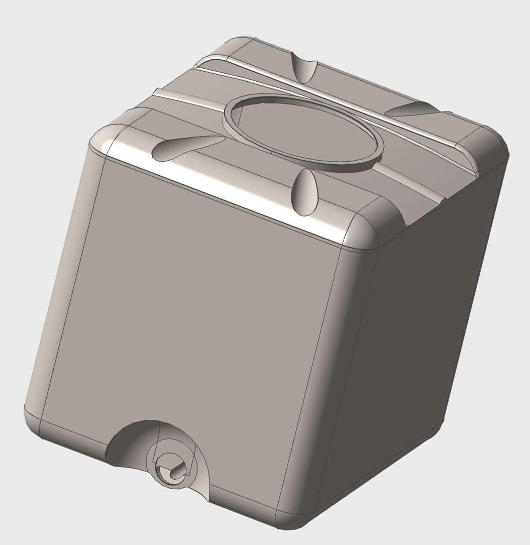 Chemical Resistance Barrel Mold High Tensile Strength 2.5 To 3mm