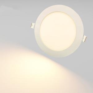Quality 18w LED Round Panel Light With 3000K-6000K, 0-10V Dim, Flicker Free High CRI 90 Or 95 wholesale