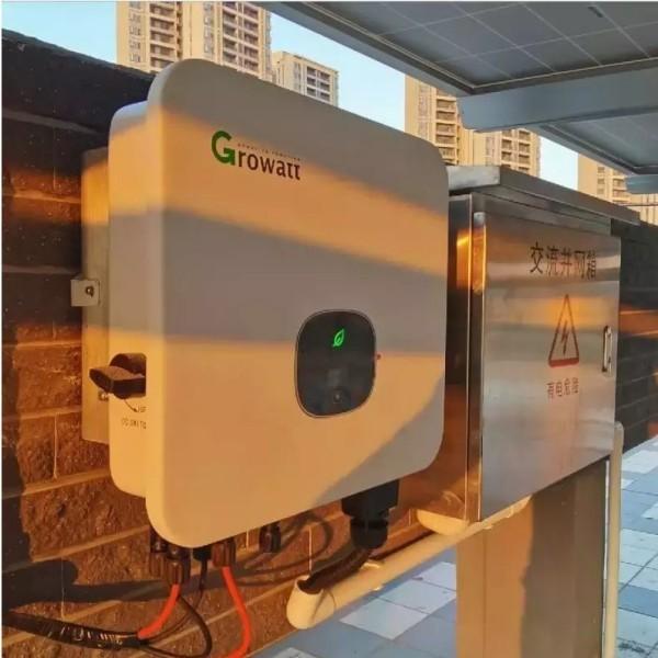 Industrial Growatt On Grid Inverter MID 20KTL3-XH 20kw On Grid Solar Inverter
