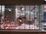 500x1000mm Transparent LED Display Noiseless Working For Advertising