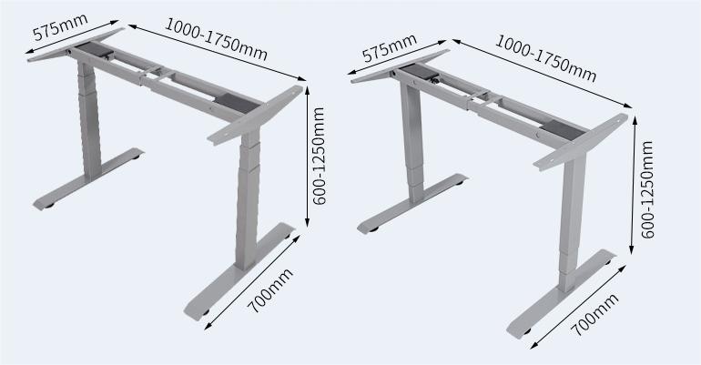 Electric Hydraulic Lift Table for Office Promotion Noise Level 50db Adjustable Height