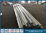 Galvanized Transmission Steel Tubular Pole For Electric Distribution Equipment