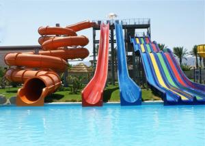 Quality Kids / Adult Aqua Park Water Slide Interactive Customized Water Toys wholesale
