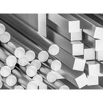 6063 6061 Aluminium Billet And Ingot Bar Alloy Rod Mill Finish