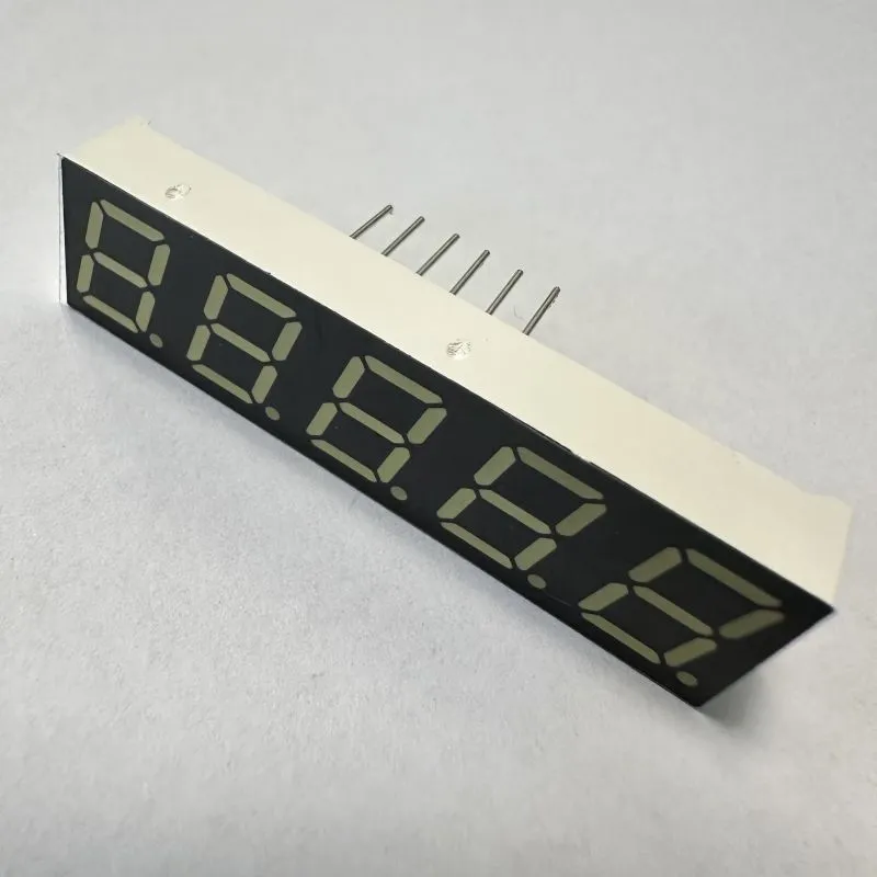 7 Segment LED Display Ultra White 5 Digit 0.39inch Common Cathode for Digital Indicator