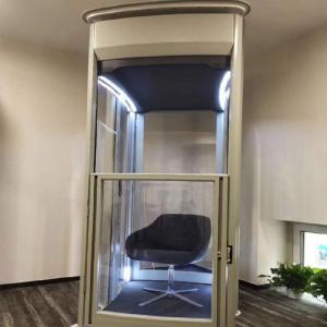 Quality 2 Floor Glass Capsule Elevator For Low Rise Buildings Round Or Abnormity Cabin Shape wholesale