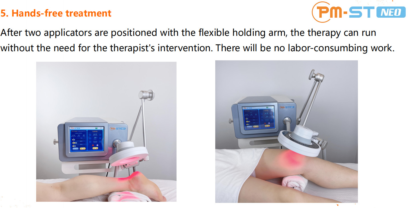 Pmst Neo+ Tenosynovitis Red Light Therapy Physiotherapy Device Near Infrared Pulsation Magnetic Therapy Device