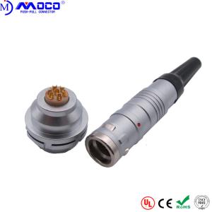 Quality Waterproof Male Female Connector , 1K 2- 16 Pin Circular Connector With Bend Relief wholesale