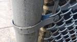 chain link wire mesh fence 50mm x 50mm hot dipped galvanized chain wire tension