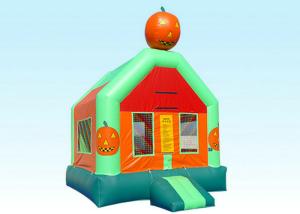 Quality Funny Cartoon Halloween Inflatable Bounce House / Toddler Bouncy Castle wholesale