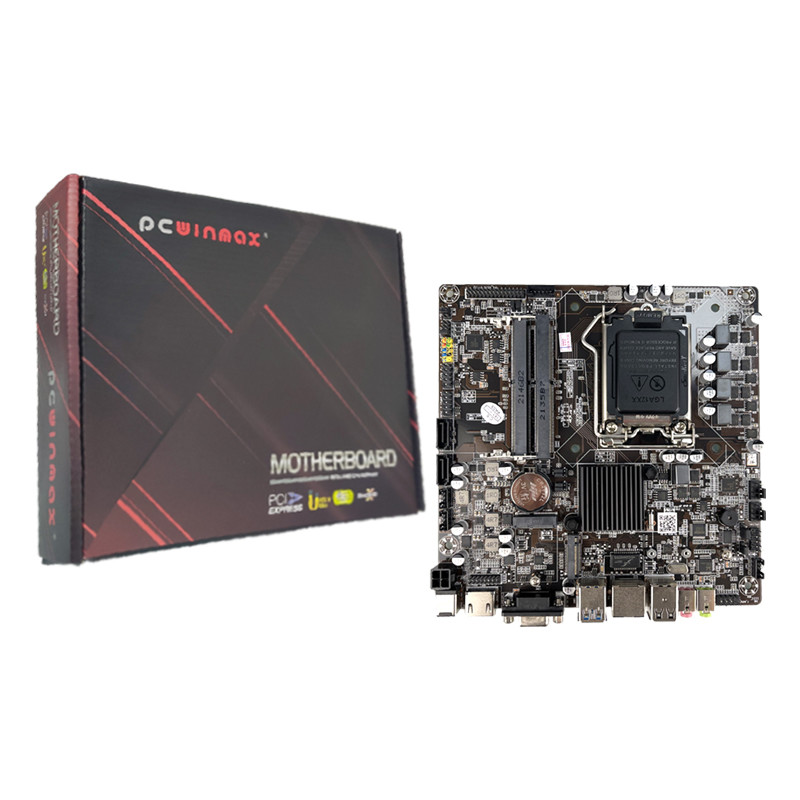 ITX Mainboard H510 LGA 1200 Intel 10th 1th Gen Core Processor 64GB 2 DDR4 DIMM