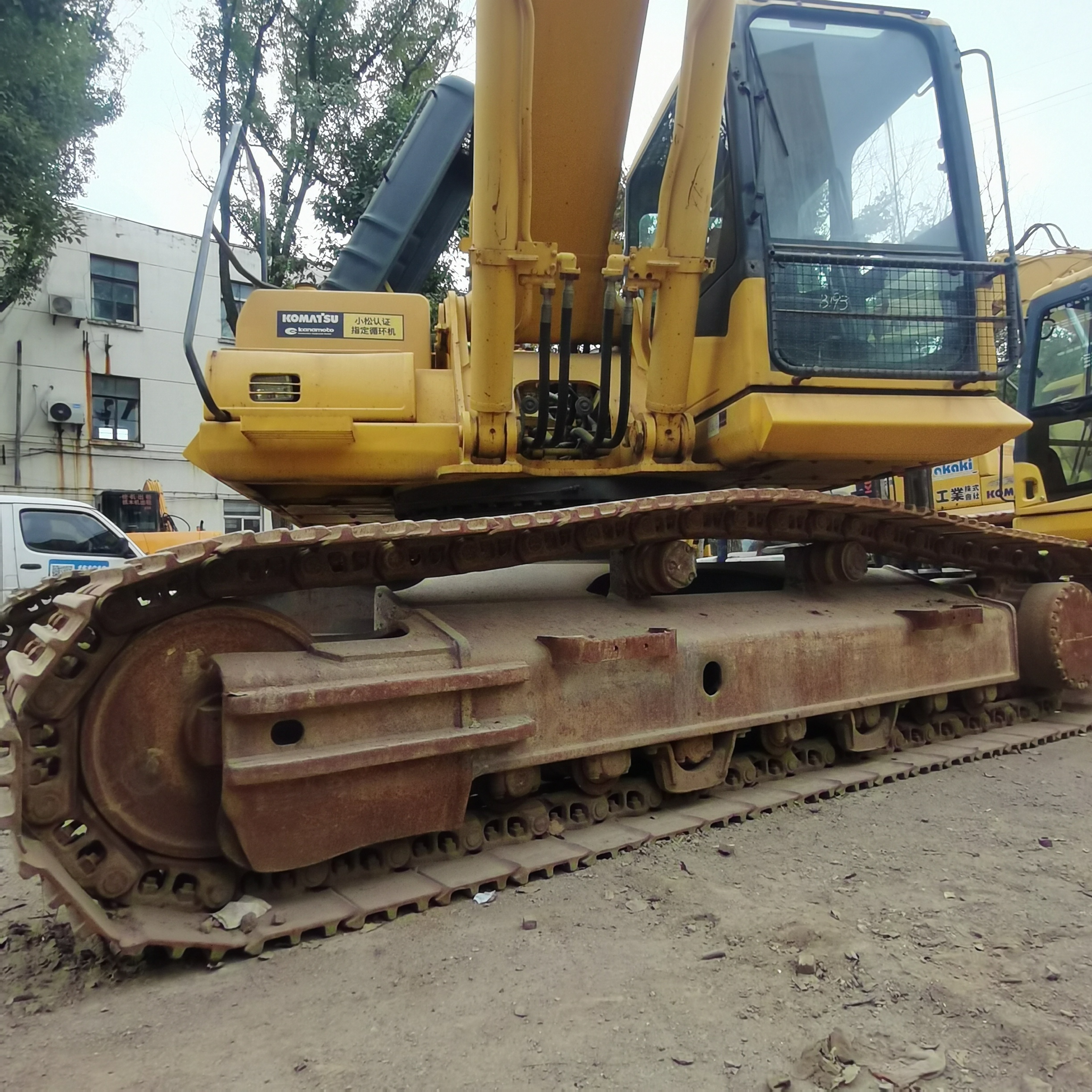 Heavy Excavator Komatsu PC350 Used Digger Good Condition Machine Weight 35000 KG