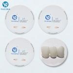 High Strength 800 MPa Yucera UT Dental Zirconia Blank