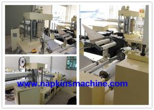 7.5KW 4 Folding 330mm Tissue Paper Napkin Making Machine