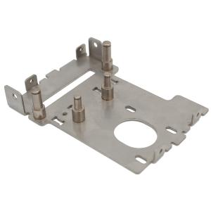 Quality RoHS TUV 0.01mm Riveting Stainless Steel Stamped Sheet Metal Parts wholesale