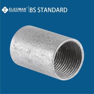 Quality BS4568/BS31 Malleable Iron And Steel Fittings Conduit Coupler 20mm-32mm wholesale
