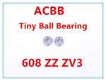 Tiny Ball Bearings With Flange Edge