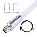 Omnidirectional LoRa Fiberglass Dipole Antenna For Miner