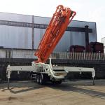 ISO90001 47 Meter Concrete Boom Truck Boom Used Diesel Engine