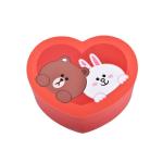 Heart shaped Romantic Lovely Valentine's Day Series Paper Gift Box Customized