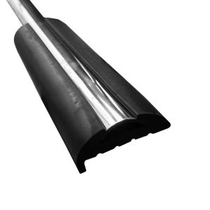 Quality Rigid Boat Dock Rail Rubbing Strakes Made of Eco-Friendly Vinyl and Stainless Steel wholesale