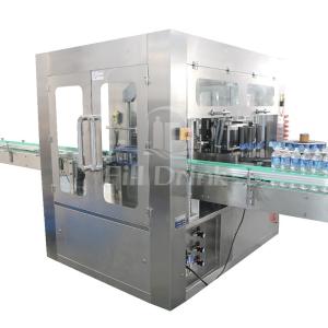 Quality 9000BPH OPP Hot Melt Bottle Label Sticking Machine Full Automatic 9 Heads Rotary wholesale