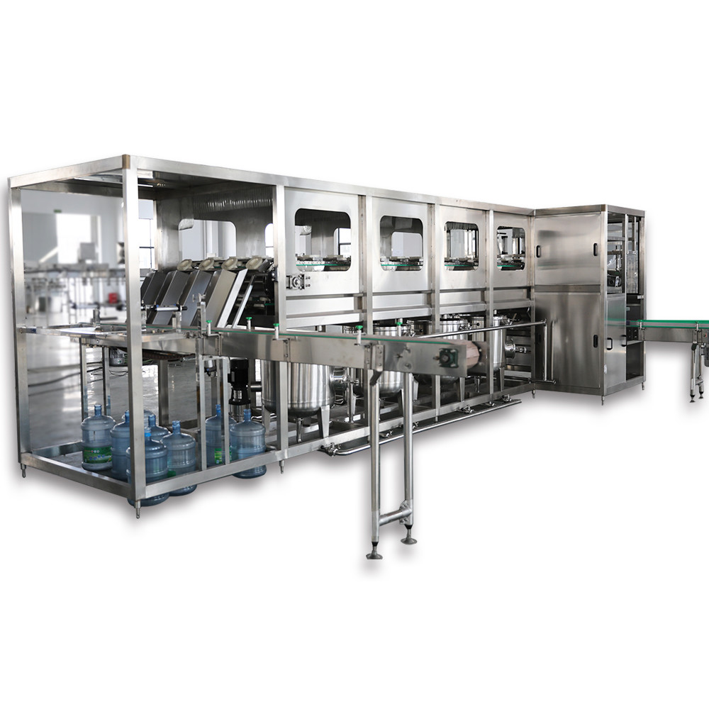 Automatic 5 Gallon Bucket 2000BPH Hot Liquid Filling Machine