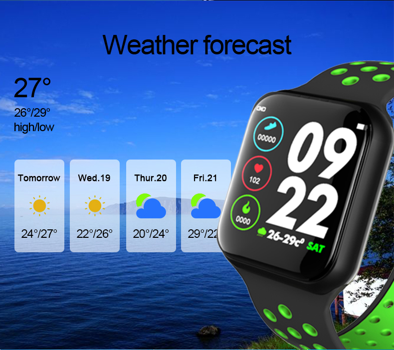 F3 Smartwatch Rubber 180mAh Heart Rate 1.3 Inches Amazfit Gts Sport Watch F3 Speech Recognition