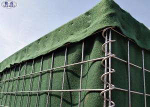 Quality Temporary High Security Military Hesco Bastion Barrier , Mesh Size 80*80mm wholesale